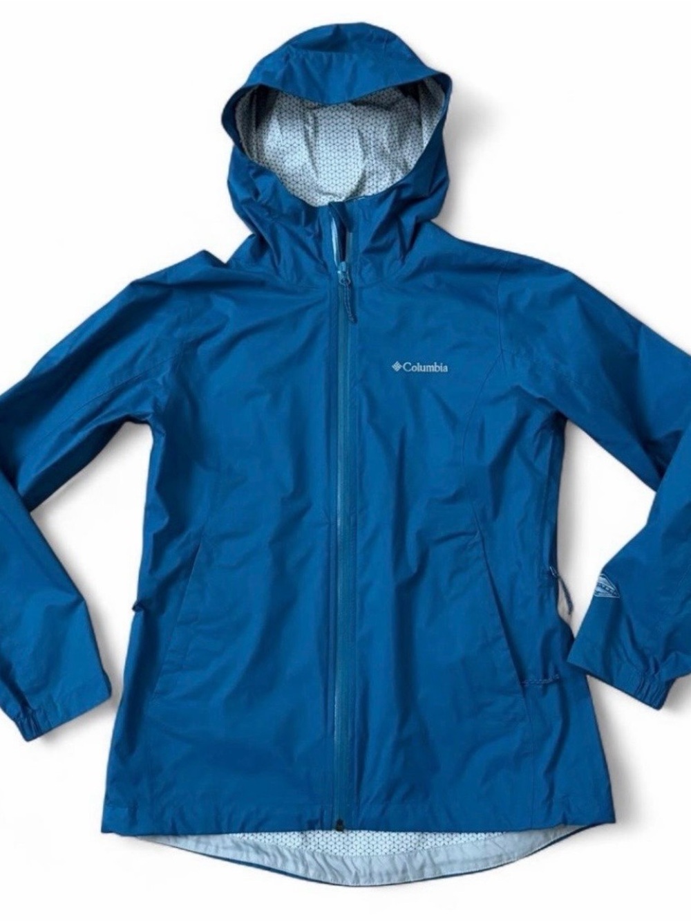Columbia EvaPOURation rain Jacket Omni Tech Womens
